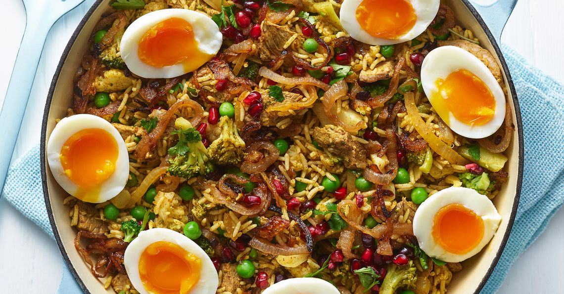 Lamb biryani | Egg Recipes – British Lion Eggs